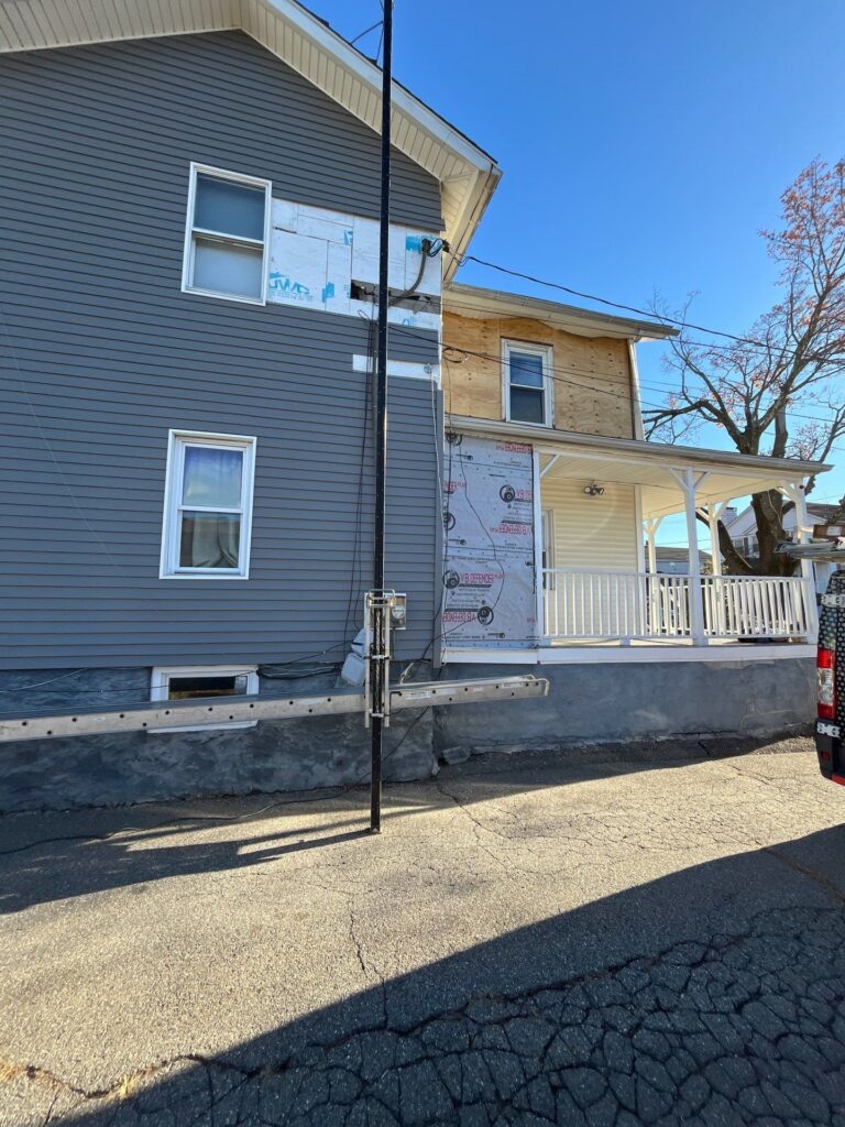 Storm Damage Repair Siding Process by Northland Roofing